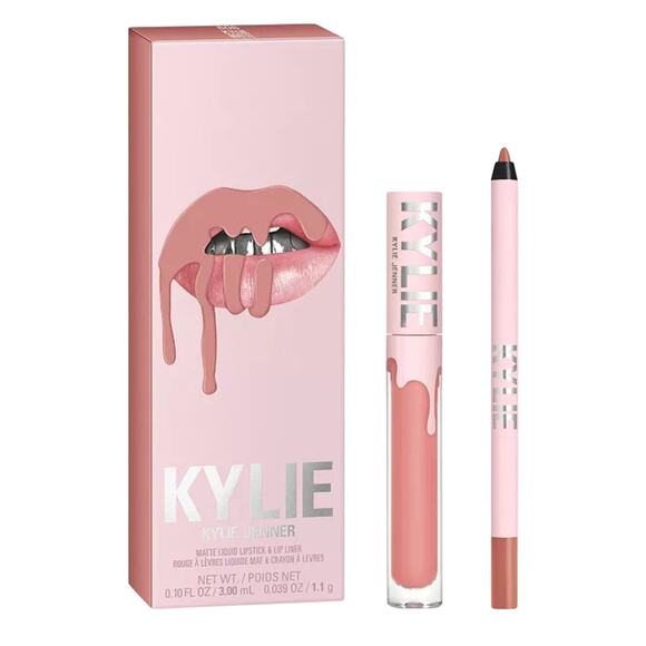 Kylie Jenner Matte Liquid Lipstick & Lip Liner 2 pc Set Color 808 New in Box - Picture 1 of 6